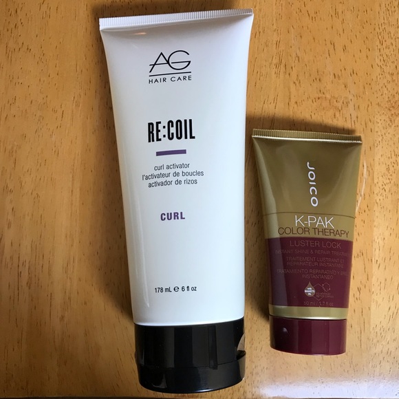 AG Hair Care Other - AG Hair Care RE:COIL & Joico K-PAK color therapy
